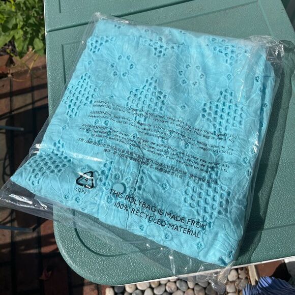 J Crew Eyelet Popover Top NWT - Picture 5 of 14